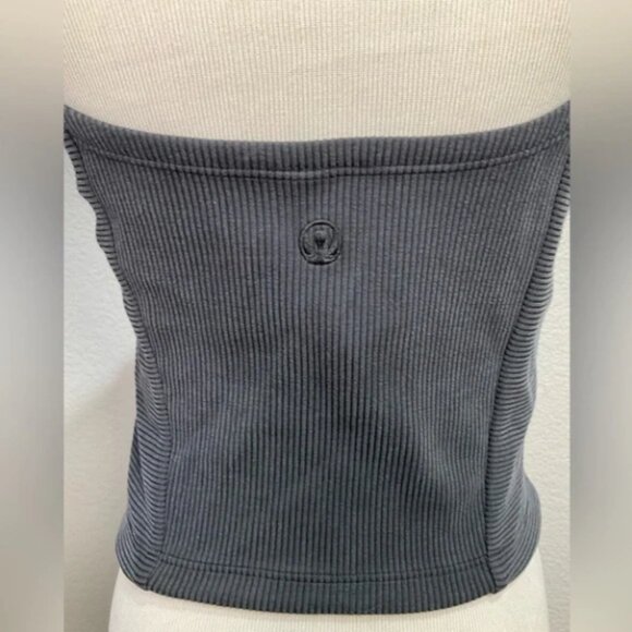 ✨Lululemon Ribbed Softstreme Sweetheart Tank Top | Black - Picture 7 of 9